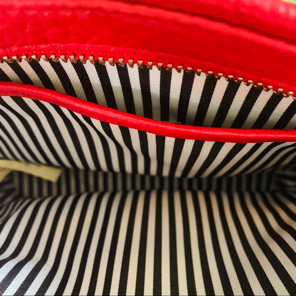 Kate spade Hayes ellery red shoulder bag pearl - Picture 4 of 7